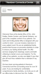 Mobile Screenshot of newtownctdentist.com