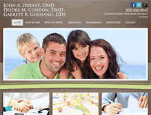 Tablet Screenshot of newtownctdentist.com